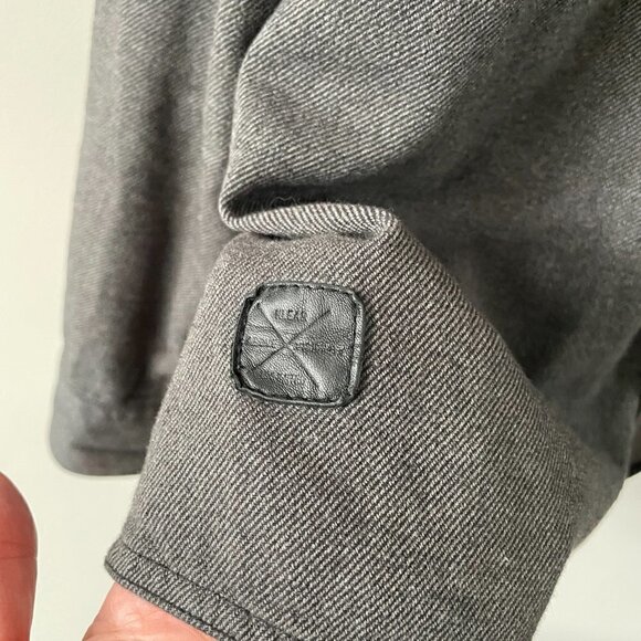 Kavu Button Up Shirt Long Sleeve Collared Casual Gray XL - Picture 7 of 9